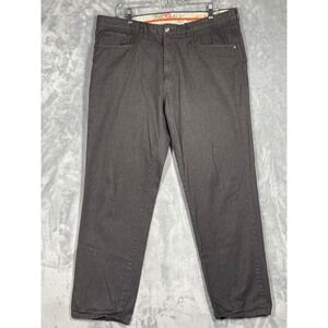 Tommy Bahama Mens 38x31 Boracay Chino Pants 100% Pima Cotton Charcoal Gray Brown